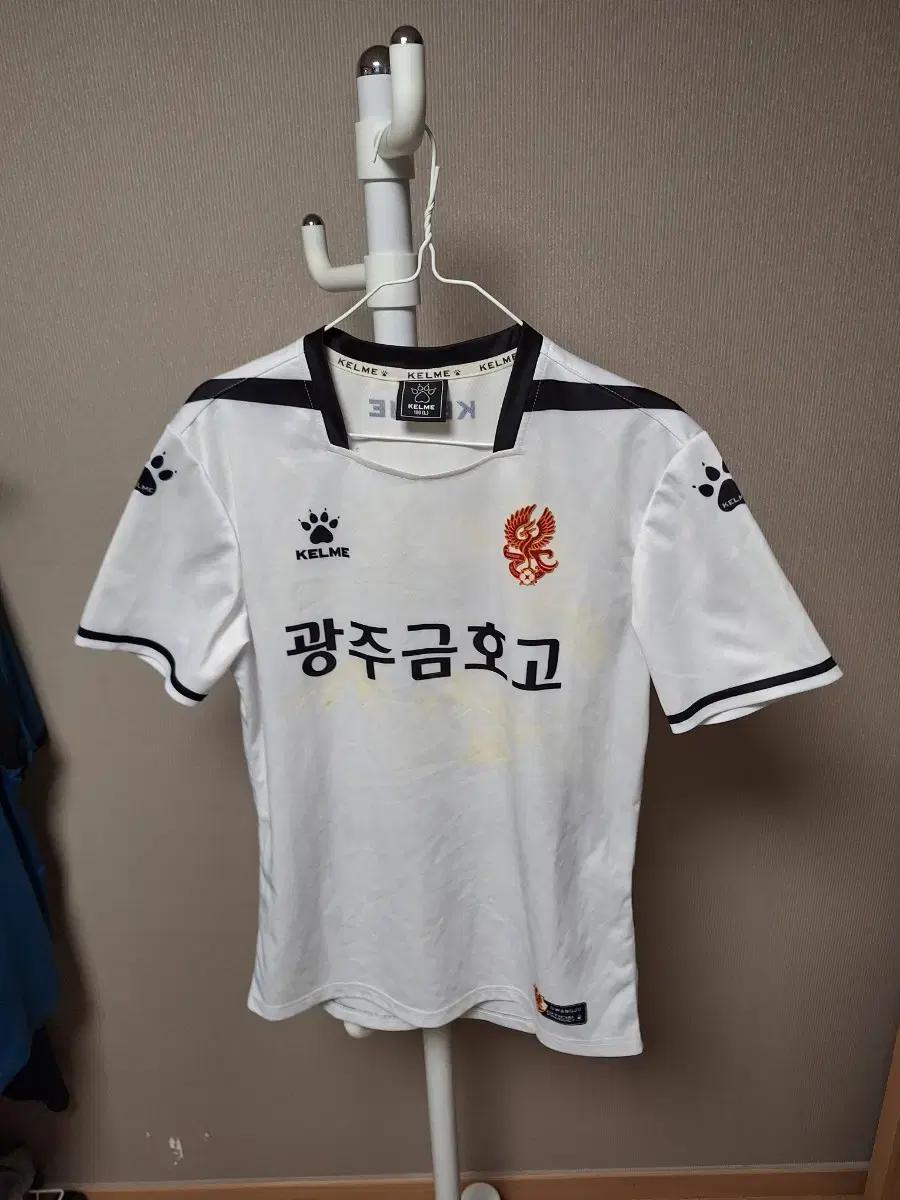 선수지급용 광주fc 프로산하 유니폼 L